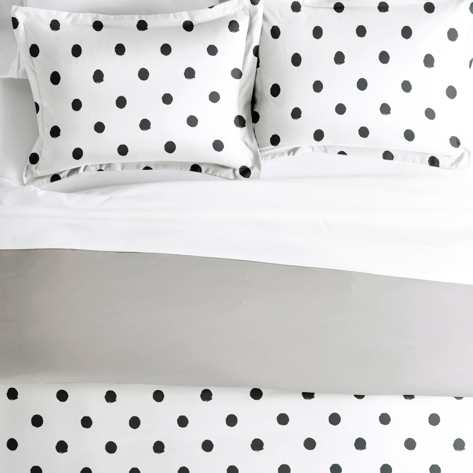 Painted Polkadot Light Gray