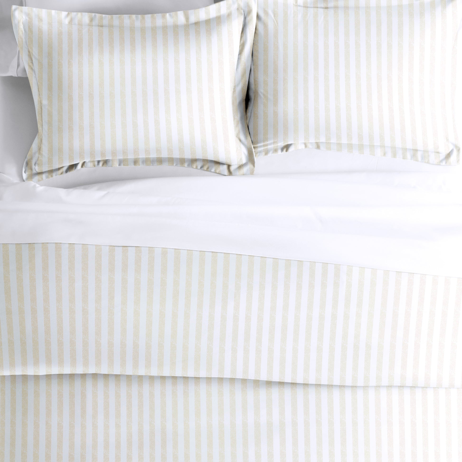 Puffed Rugged Stripes Ivory