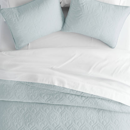 Damask Stitch Pale Blue